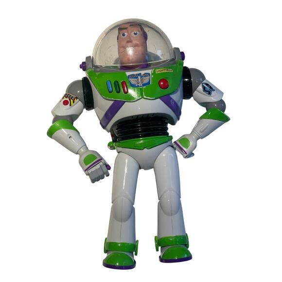 Disney Pixar Toy Story Buzz Lightyear Talking Action Figure 12” Lights Moves - Picture 6 of 10